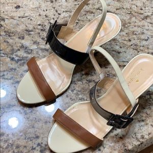 Kate Spade Vero Cuoio Wedge Sandals